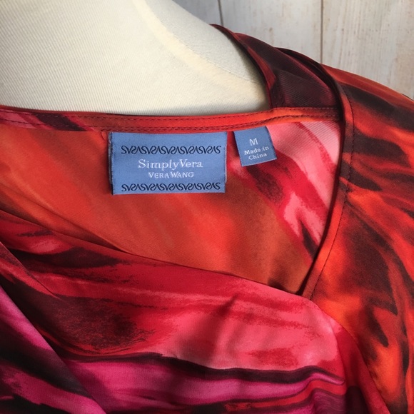 SimplyVera Vera Wang | Rose Inspired Dress | Med👗 - Picture 6 of 7